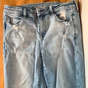 Like new AE super stretch skinny jeans